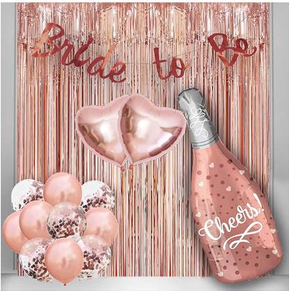 Realistic Store Bride to Be Bachelorette Party Decorations Kit Party Supplies Complete Combo Set