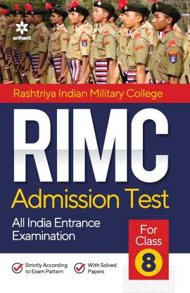 Rashtriya Indian Military College Rimc Admission Test for Class VIII