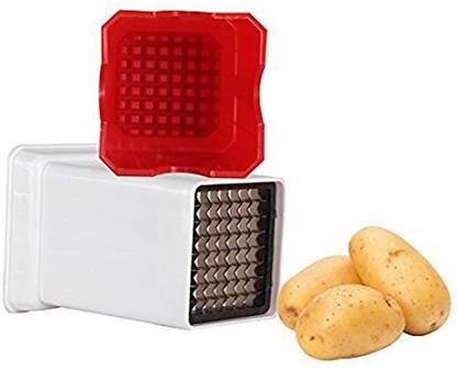 VVG TRADERS by JYNXE Potato Chipser French Fry Cutter Chopper Potato Slicer Potato Scraper