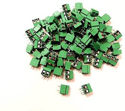 ERHIndia (Pack of 20) Screw Terminal Block Connector YX-126 Connector Electronic Components Electronic Hobby Kit