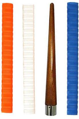Rexco Cricket Bat Grip Combo (3 Grip) Bat Grip With Free Grip Cone Super Tacky