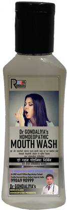 Dr Gondaliya's REFERESHING MOUTH WASH - PEPPERMENT