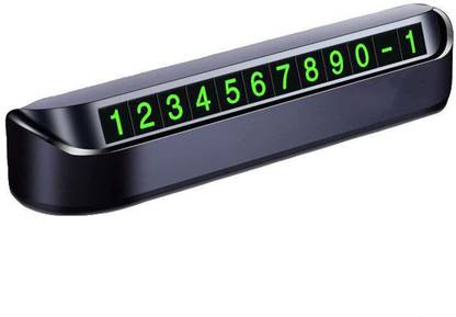 Cartshopper Automobile Temporary Car Parking Card Phone Number Card Plate Telephone Number OBD Reader