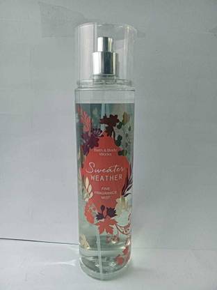 BATH & BODY WORKS SWEATER WEATHER FINE FRAGRANCE Body Mist  -  For Men & Women