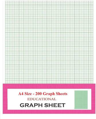SA one Ruled A4 65 gsm Graph Paper