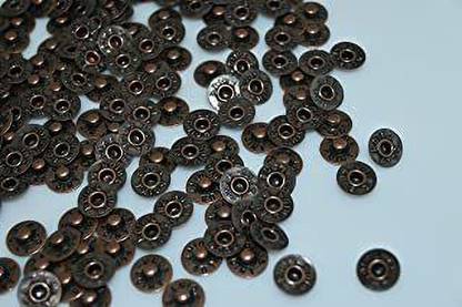 Asiatic Antique Copper Mini Fancy Rivets 12 mm (Pack of 100) Rivet