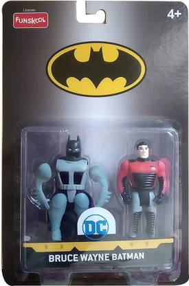 FUNSKOOL BATMAN BRUCE WAYNE BATMAN ACTION FIGURE COLLECTIBLE TOY RARE