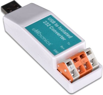 Efftronics USB to Isolated RS232 Converter USB Adapter
