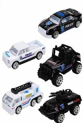 Q8 Twinkle Police Car toy Set Police jeep , Tank , Police Car , Fire engine Mini Car Toys