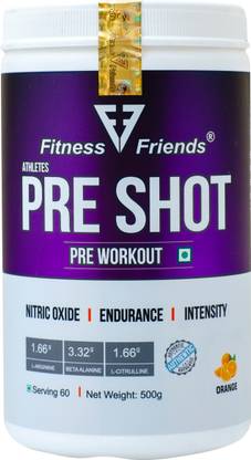 fitness friends Preshot Preworkout 500g