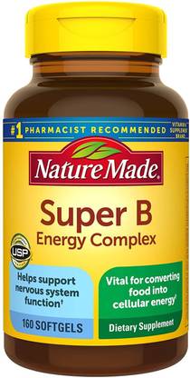 Nature Made Super B Complex, Dietary Supplement 160 softgels