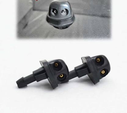 Auto-Ex Front Windshield Wiper Spray Water Nozzle Washer Jet for Santro Xing, Accent Windshield Sprinkler