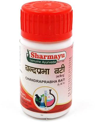 SHARMAYU Chandraprabha Bati (L.S.Y.), 50 Tabs.