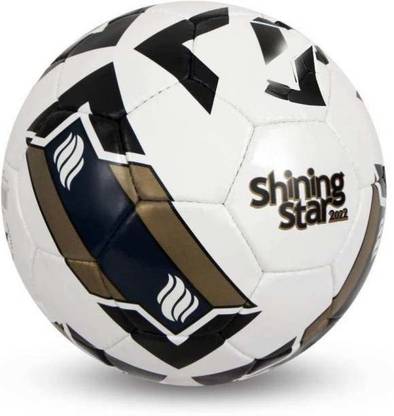 DSA RUBBER SHINING STAR FOOTBALL Football - Size: 5