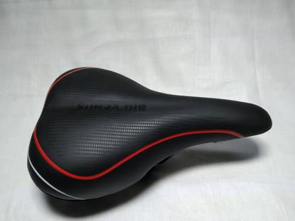 Cyclic BIG VENUS Saddle Seat Soft Double Cushion for Bicycle Mountain Bikes MTB (Black) Bicycle Rack