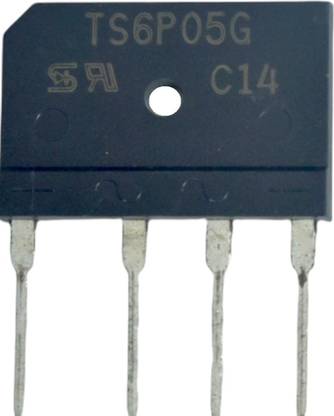 DIC TS6P05G 600v 6a single phase bridge rectifier diode Electronic Components Electronic Hobby Kit
