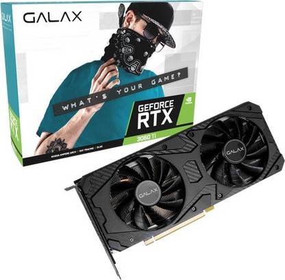 GALAX RTX 3060 Ti GDDR6 8 GB NVIDIA Chipset 256 bit 1665 MHz Graphics Card