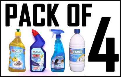 Fawe Combo Pack Combo Kit Pack of 4 Cleaning Wipe
