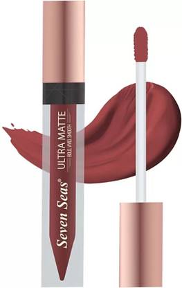 Seven Seas Ultra Matte Liquid Lipstick Medium Carmine