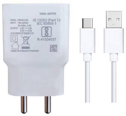Timyka Wall Charger Accessory Combo for Vivo Y33T,Y21T,Y53S,Y51A,Y72,X60,V21 5G,Y33S,Y21e,Y73,U3X,Y23 5G,Y21e,X60