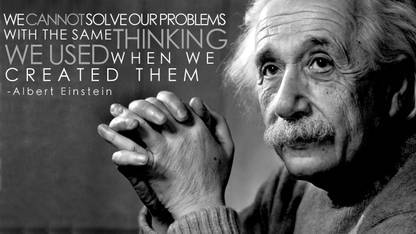 Albert Einstein Quotes Multicolour Photo Paper Print Poster Photographic Paper Photographic Paper
