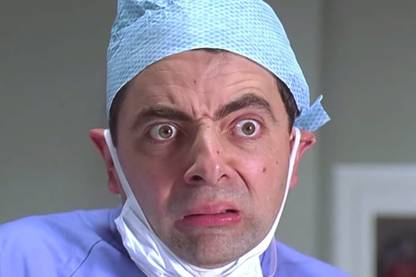 Mr. Bean Comic Actor Matte Finish Poster Paper Print