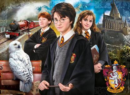 Harry Porter Poster Sticker (self adhesive) Poster 12 inch X 18 inch Photographic Paper