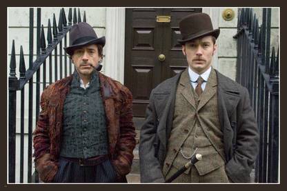 Sherlock Holmes Fictional character Matte Finish Poster Paper Print