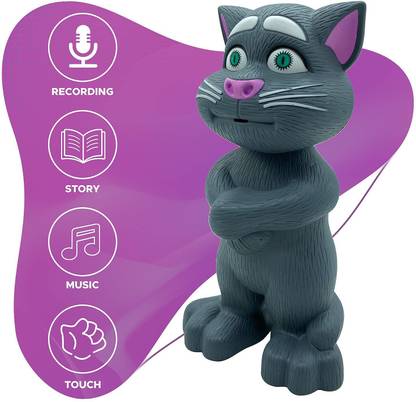 Honeybun Intelligent Talking Tom Speaking Cat Voice