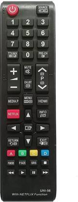 BhalTech UNI-56 4K Ultra HDTV LCD LED TV with Netflix Function Compatible for  Samsung Remote Controller