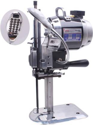 Toniy 8" Heavy Duty CLOTH CUTTING MACHINE WITH LED 8inch Rotary Fabric Cutter
