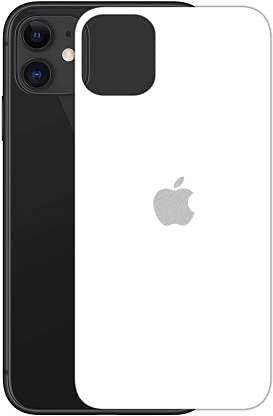 CallSmith Back Tempered Glass for Apple iPhone 12 Mini White, With Apple Logo