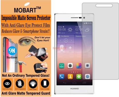MOBART Tempered Glass Guard for HUAWEI ASCEND P7 DUAL SIM (Matte Finish)