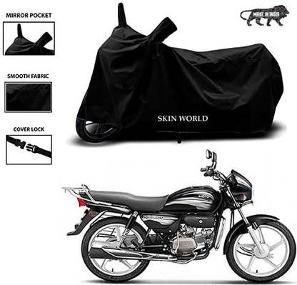 SKIN WORLD Two Wheeler Cover for Hero