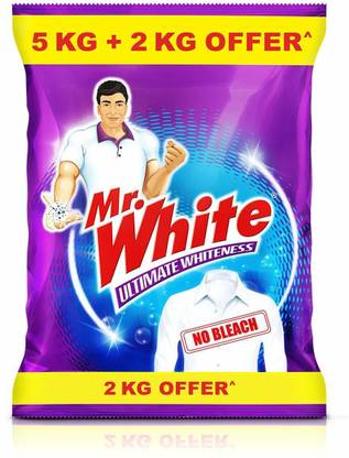 Mr. White Detergent Powder 7 kg Detergent Powder