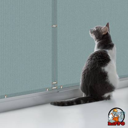 Hippo Baby Safety Net/Balcony Net/Privacy Net - with Eyelets & Tie-Cords - 1MTX3MT