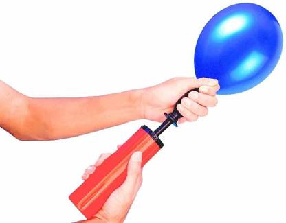 Rozi Decoration Pack of 1 Hand Air Balloon Pump To Inflate Foil Toys, Balloon, Float Pump