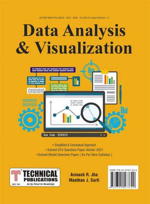 Data Analysis & Visualization for GTU University (VI- CSE/IT/Open Elec.-II - 3161613)