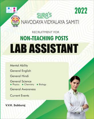 SURA`S NVS (NAVODAYA VIDYALAYA SAMITI) Recruitment For Non-Teaching Posts LAB ASSISTANT Exam Book - 2024 Latest Updated Edition