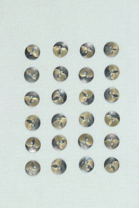 KIRE NE TWO HOLE BUTTON Metal Buttons