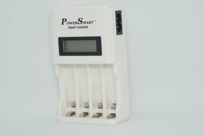Power Smart PS 451 Fast LCD Charger for NI-MH/NI-CD with Auto Cut Off AA/AAA Rechargeable  Camera Battery Charger