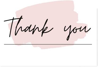 EASIN Thank You Card for Business Greeting Cards Appreciation Cards for Customer Greeting Card