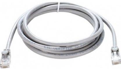 SP Ethernet Cable 1 m CAT6 Patch Cable (Compatible with Laptop, Router, Hub, DSL, Modem, One Cable)