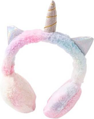 KIDICITI unicorn/earmuff/girl/multi2 Ear Muff Ear Muff
