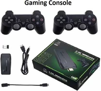 Plug In 4K HDMI Game Stick Video Game Built in 10000+ Games,64GB Memory with Dual Player 64 GB with Built in 10000 + Games