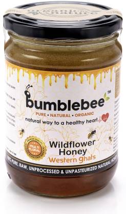 Bumblebee Wildflower Honey Western Ghats Raw, Unheated, Unprocessed & Unpasteurized