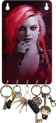 APISHUN TRADERS MOVIES-H PRINTED KH-P021 Wood Key Holder