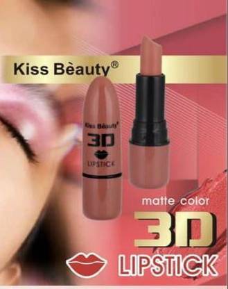 Kiss Beauty MATTE COLOR 3D LIPSTICK