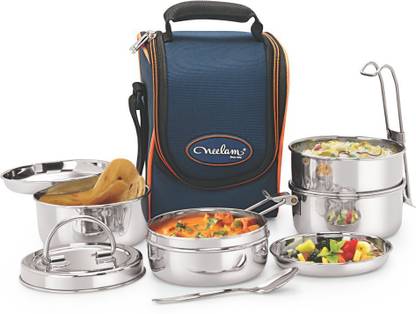 NEELAM D.H. Tiffin 3 Containers Lunch Box