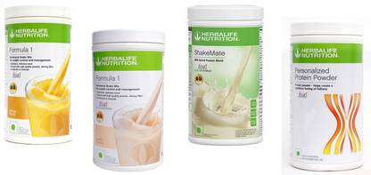 HERBALIFE Formula 1 Shake Mango & Vanilla + Shake Mate + Protein Powder 400Gram Protein Shake